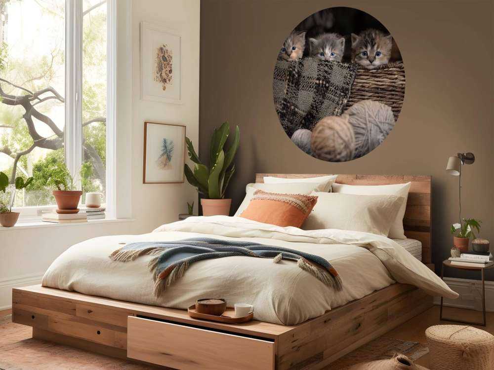 Tre killinger i en kurv