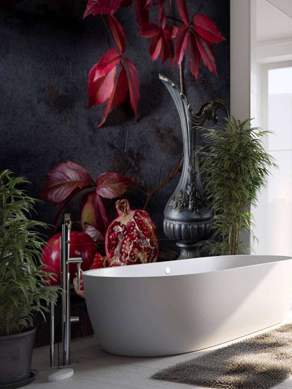 Kan rødvin og rød frugt