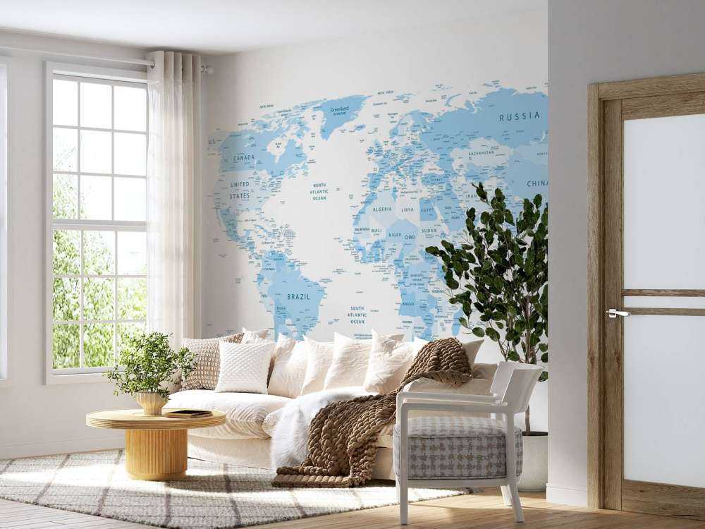 Realistisk verdenskort