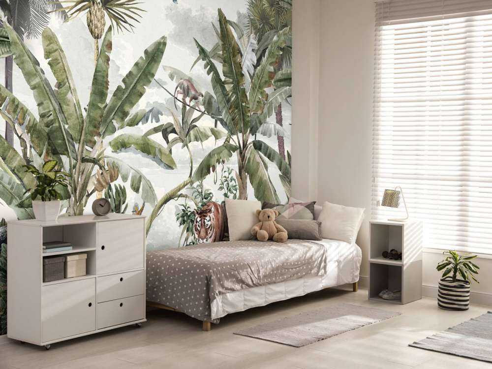 Tropisk tegning af regnskov