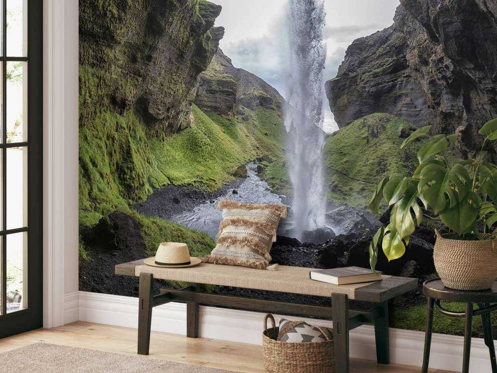 Hidden waterfall