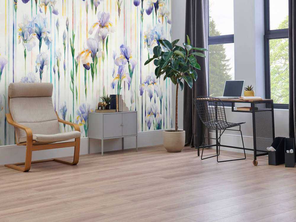 Irisser og Striber Sømløs Pastel