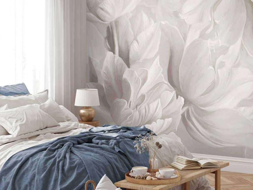 Store tulipaner gule