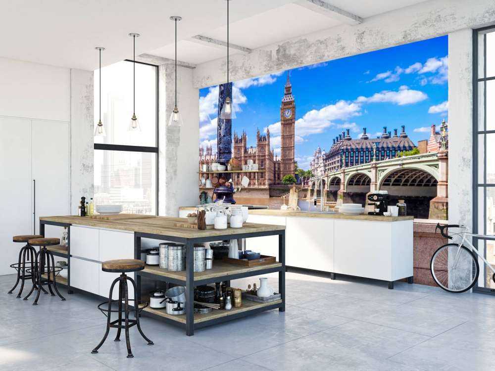 Lyserøde roser i London