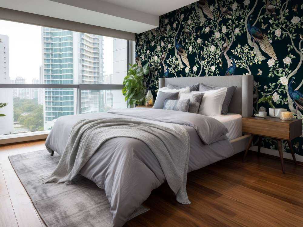 Påfuglekrone Blomsterhave