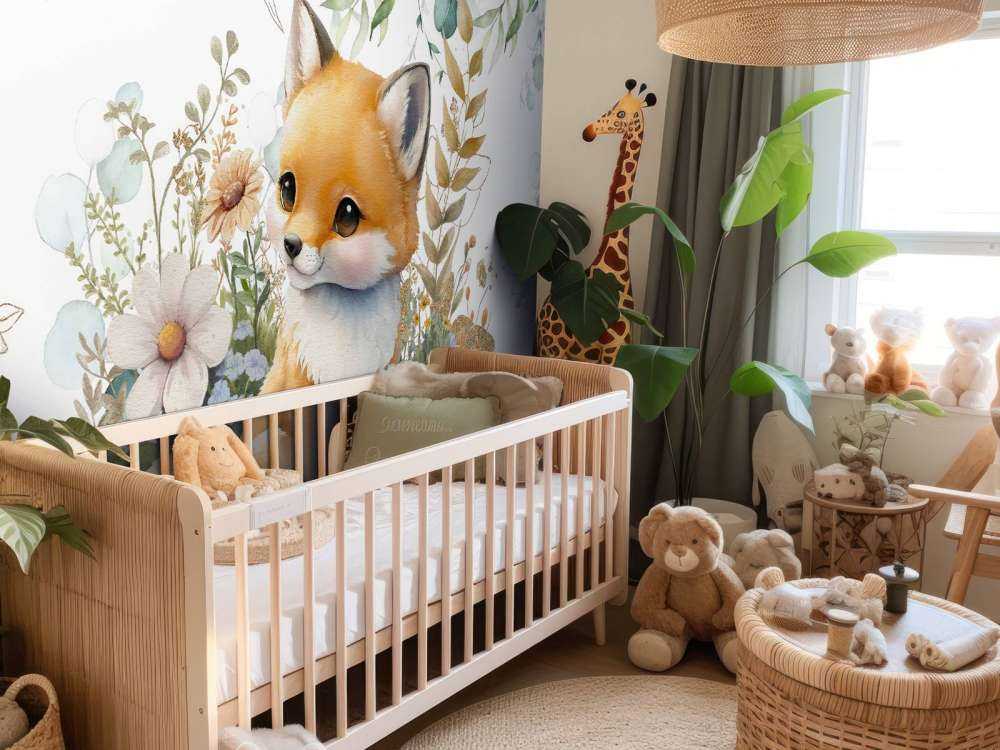 Mint- og guldfarvet babyunge
