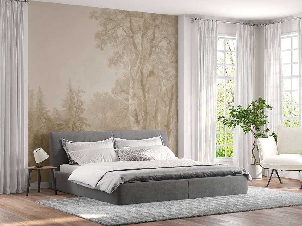Skovlandskab Beige #1