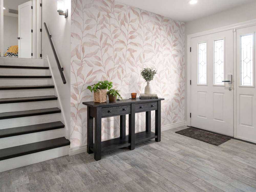 Japandi klatreblade - blød terrakotta