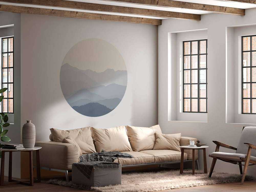 Bjerglandskab i junglen