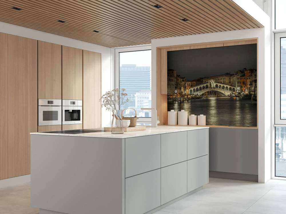 Rialtobroen om aftenen