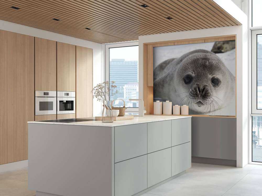 Närbild av en tätning
