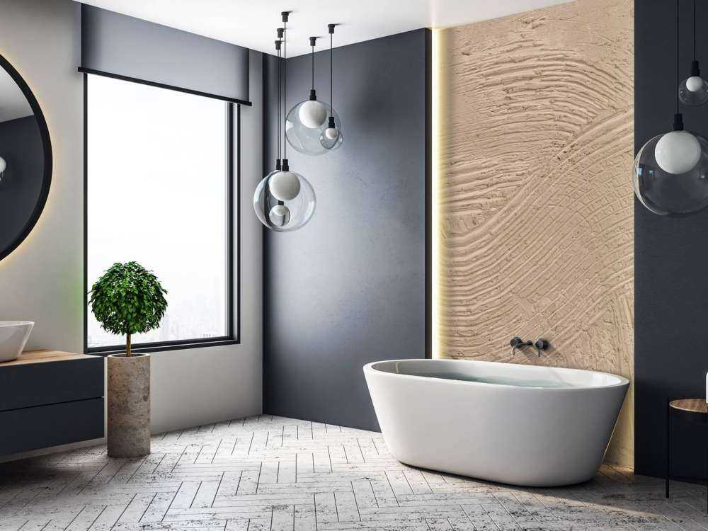 Texturerade linjer i taupe