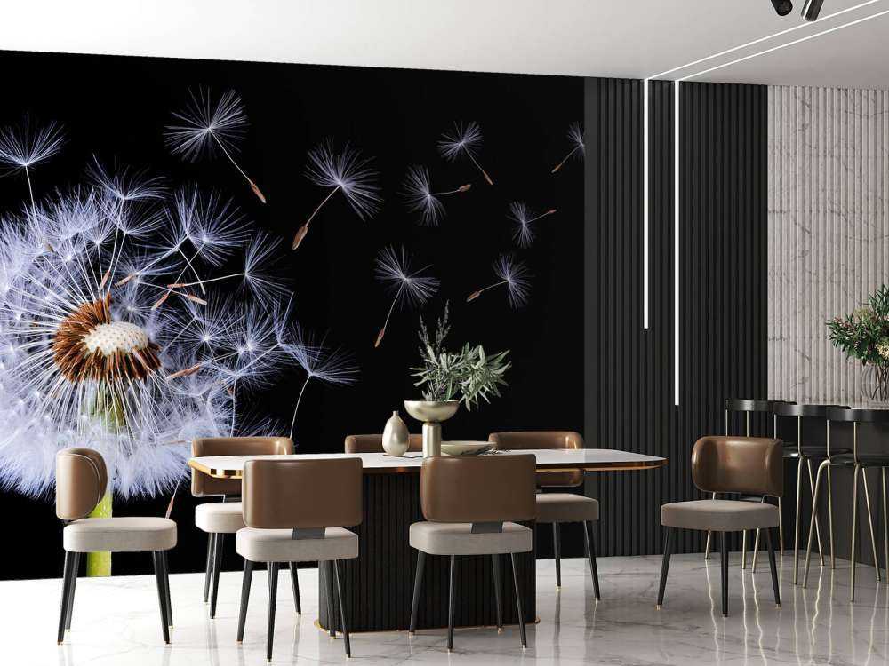 Dandelion Blowing