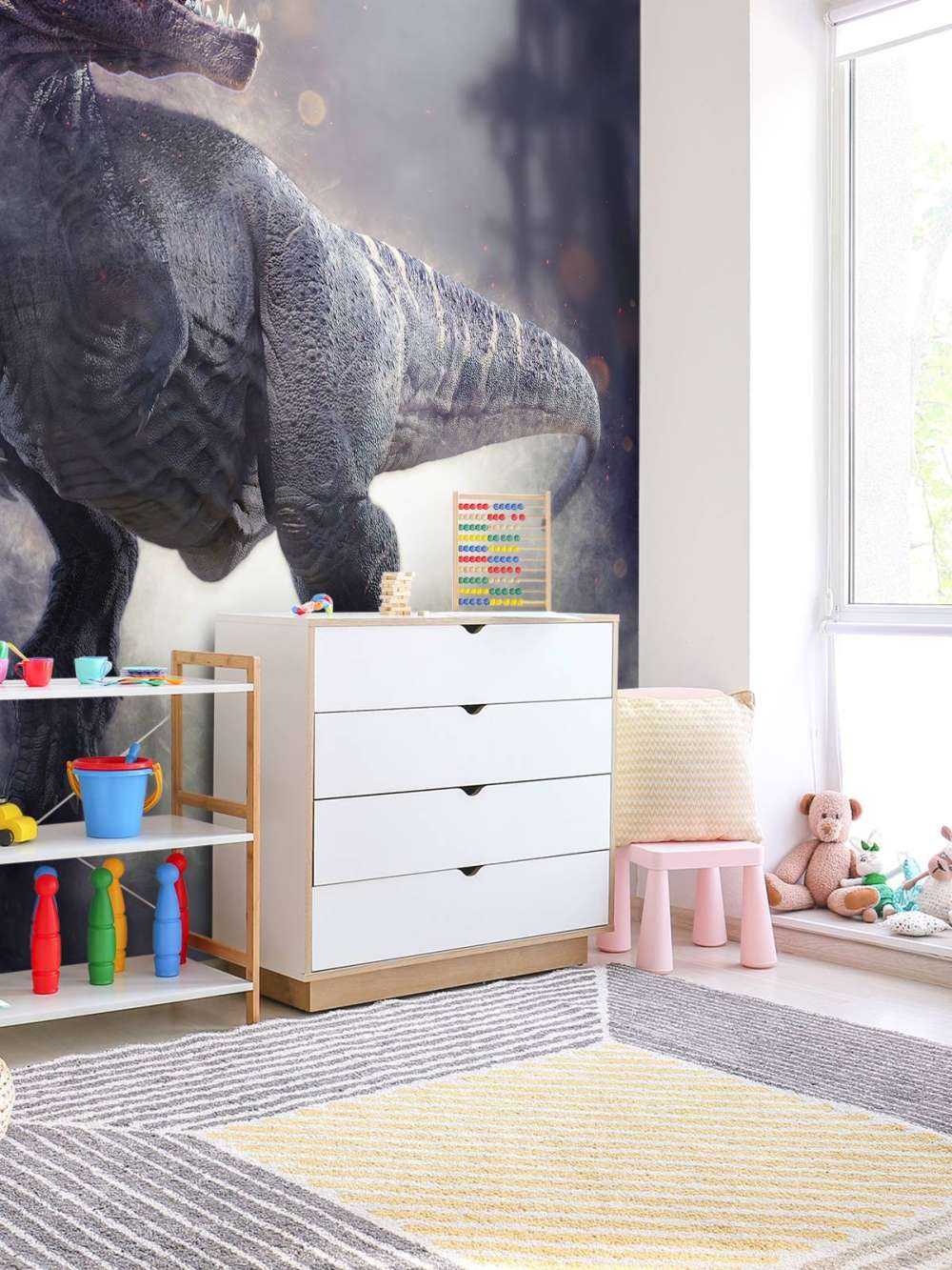 Tyrannosaurus Rex på natten