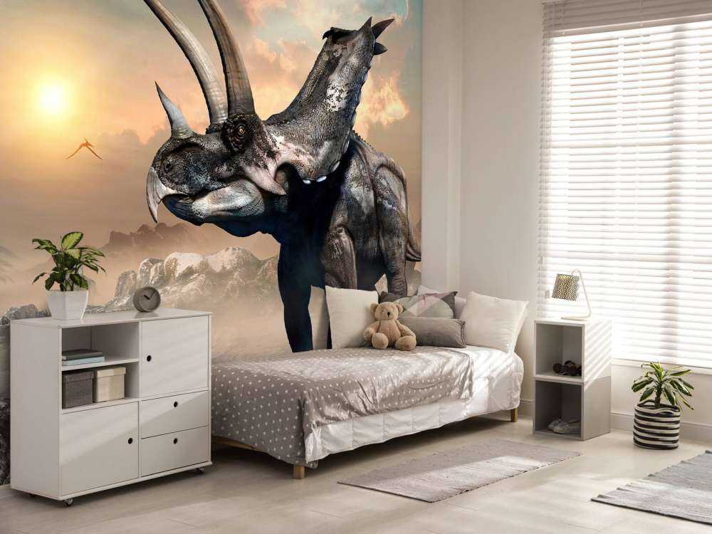 Dinosaurier i morgondimman