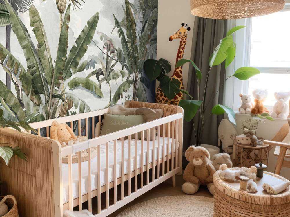 Tropisk teckning av regnskog