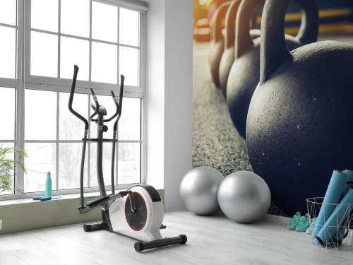 Rad av kettlebells