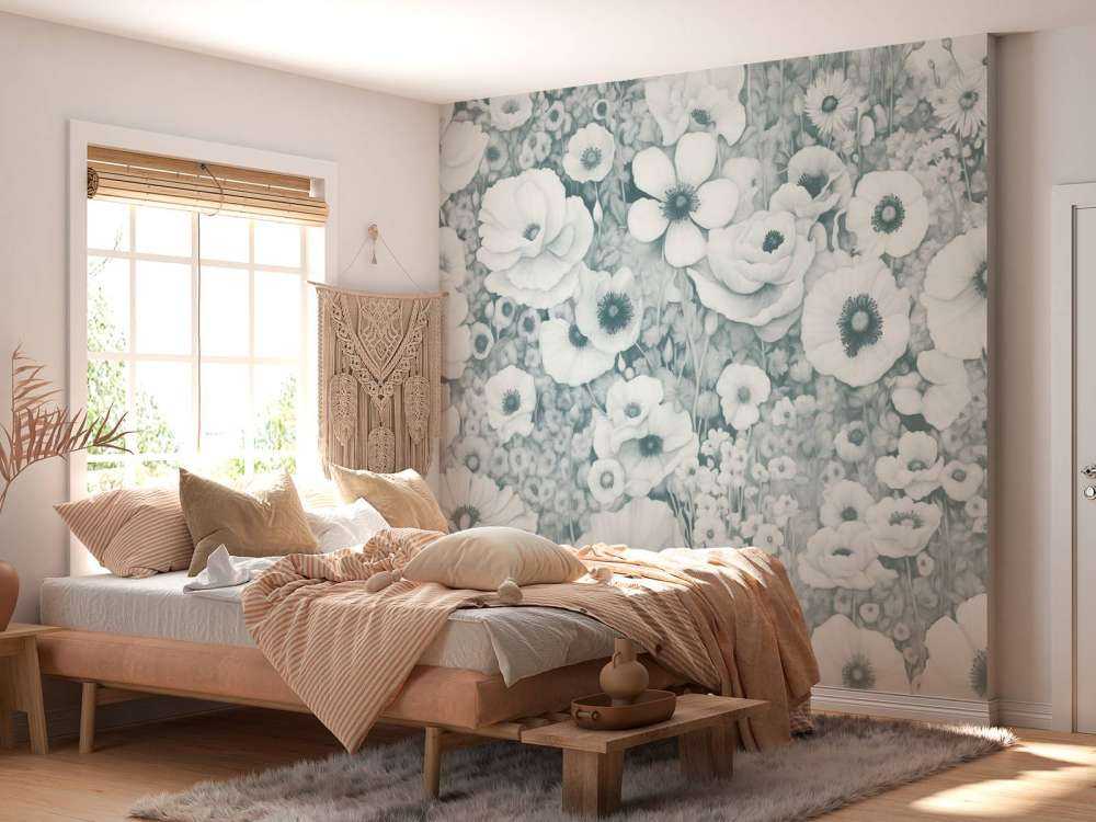 Poppy Tale Monokrom Ocean