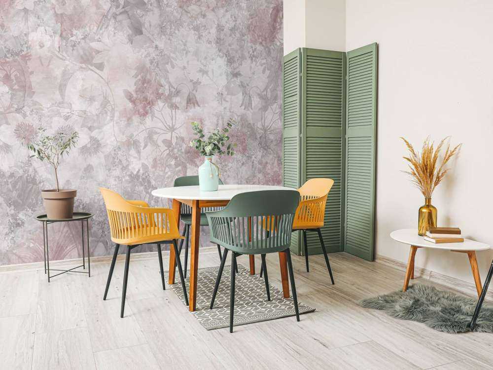 Vattenfärgsdamm rosa