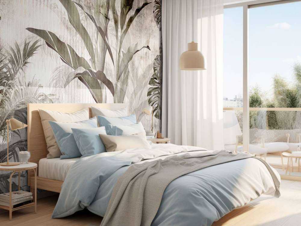 Botanisk vintage djungel