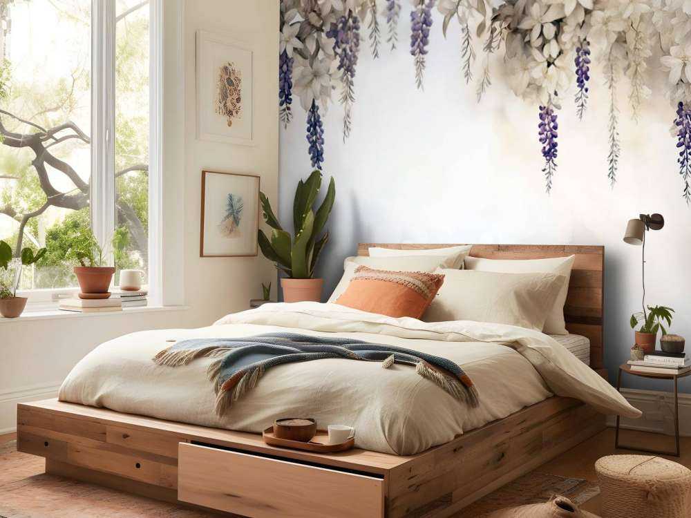 Mild Visteria Hage Gul