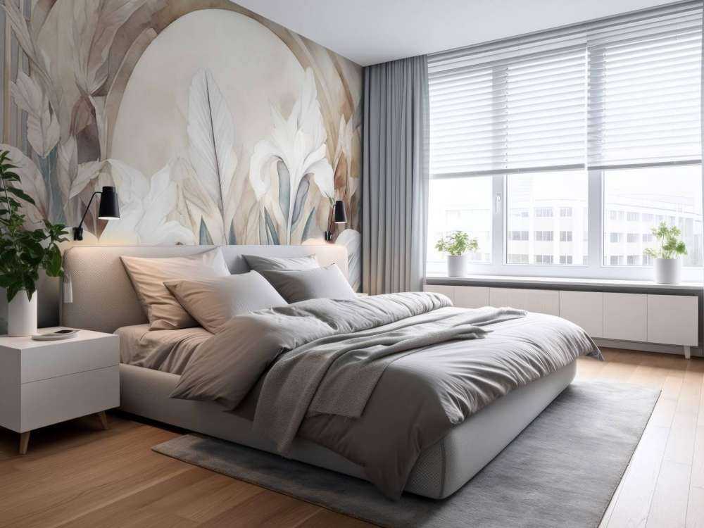 Iris ved soloppgang grå