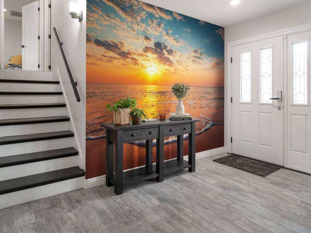 Soloppgang over havet