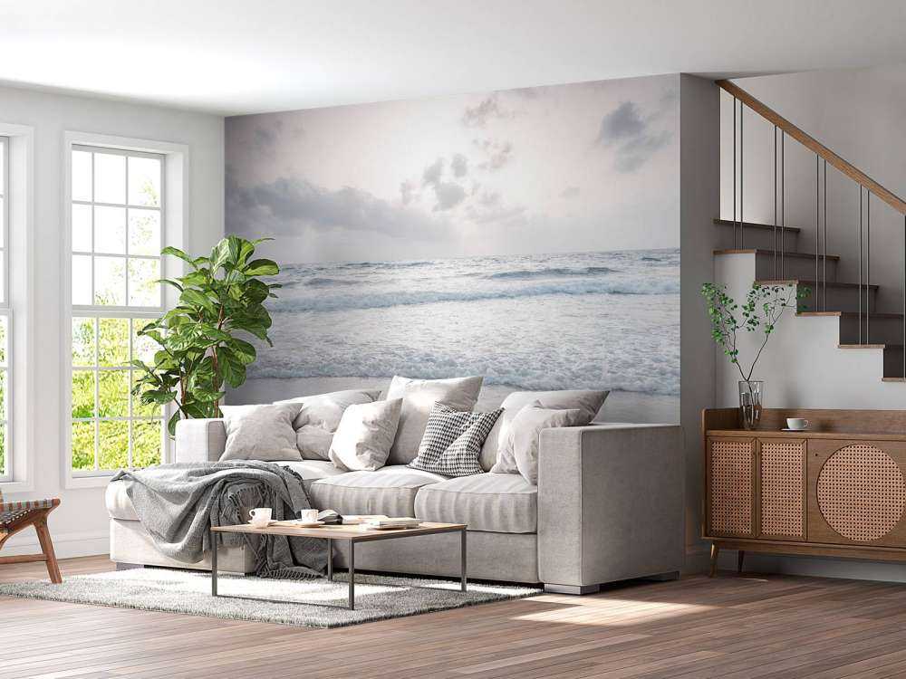 Bølger på stranden