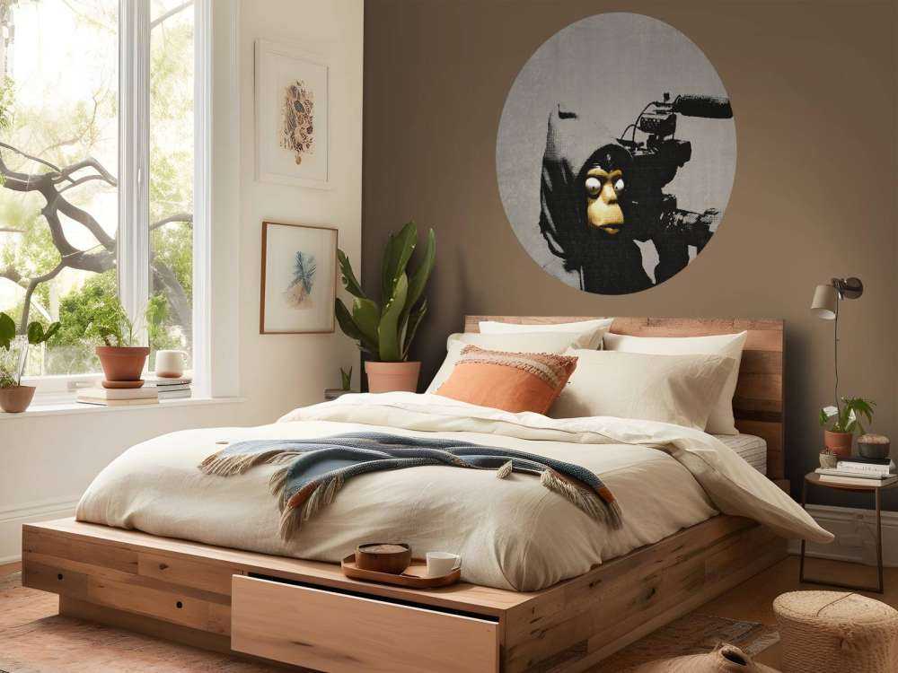 Banksy - ETTGS monkey, soft concrete