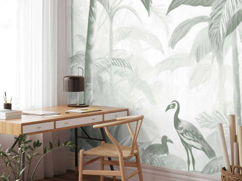 Skjult Jungel med Ibis, grønn