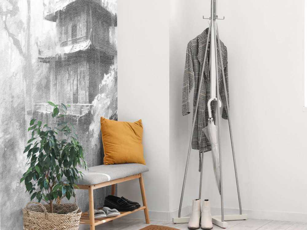 Skjult Hytte i Tåkete Skog