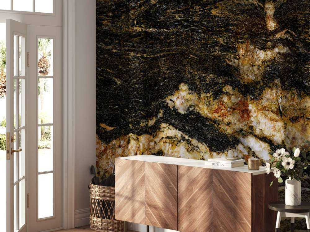 Marmor med krystallstruktur