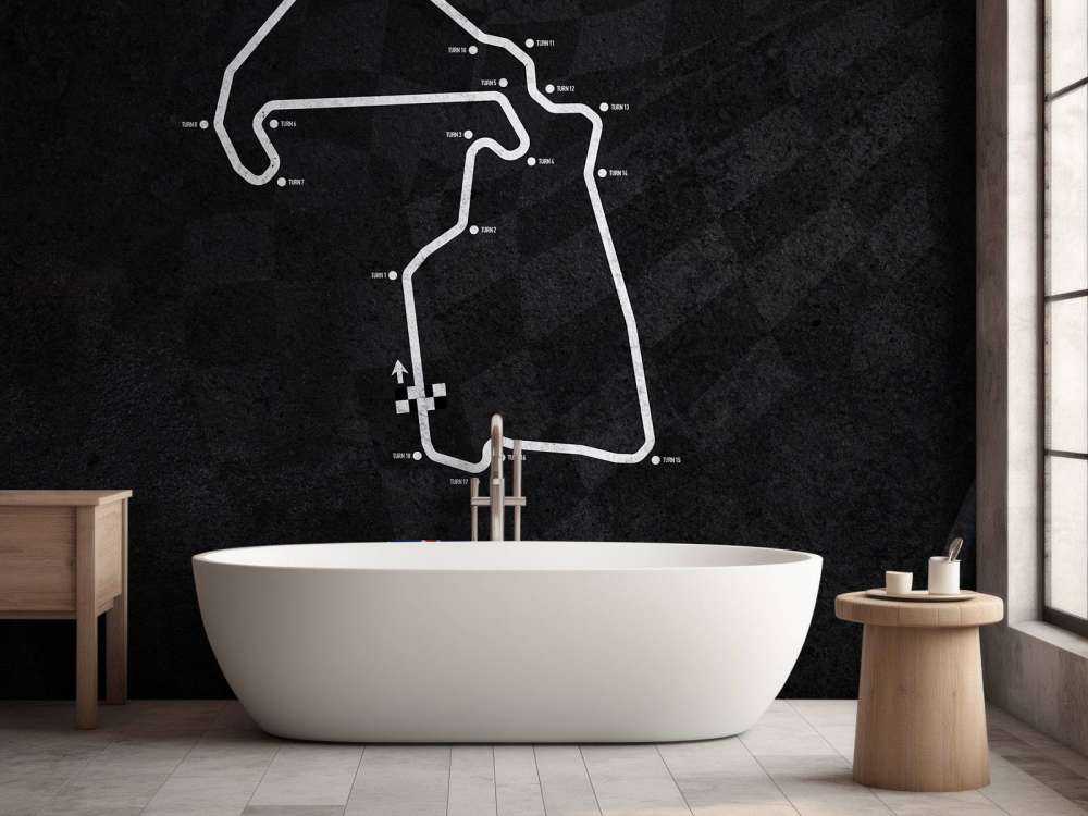 Formel 1-bane - Silverstone Circuit - Storbritannia