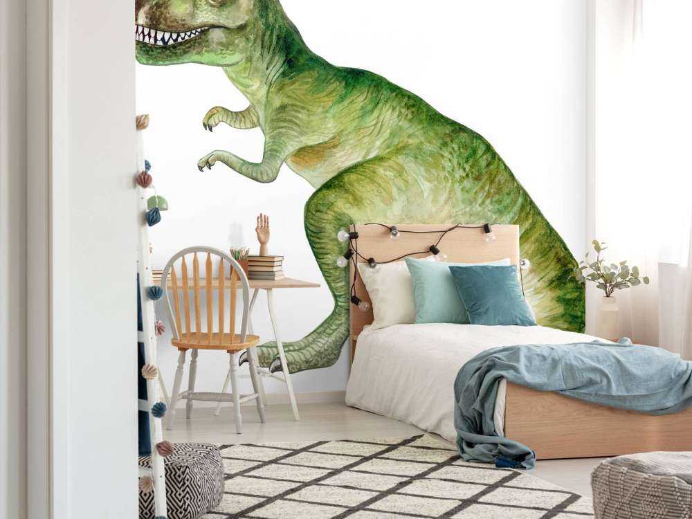 Tyrannosaurus av akvarell