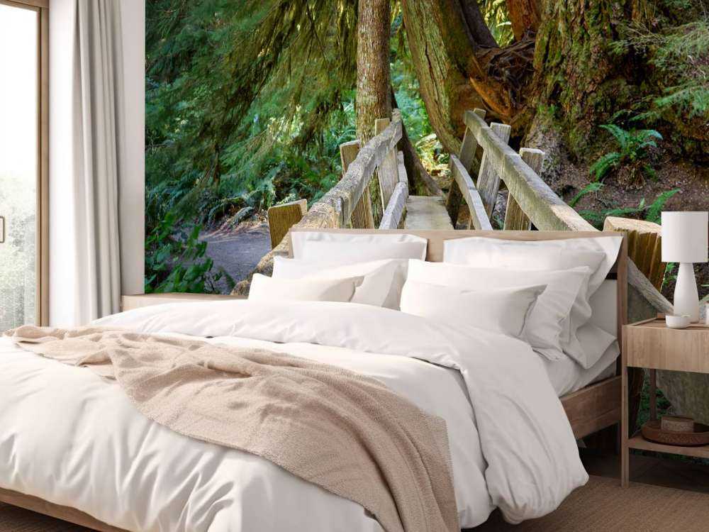 Trebro gjennom skogen