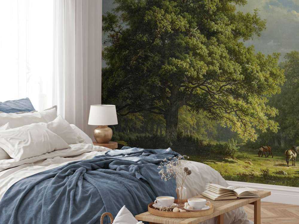 Utsikt over Bentheim-skogen