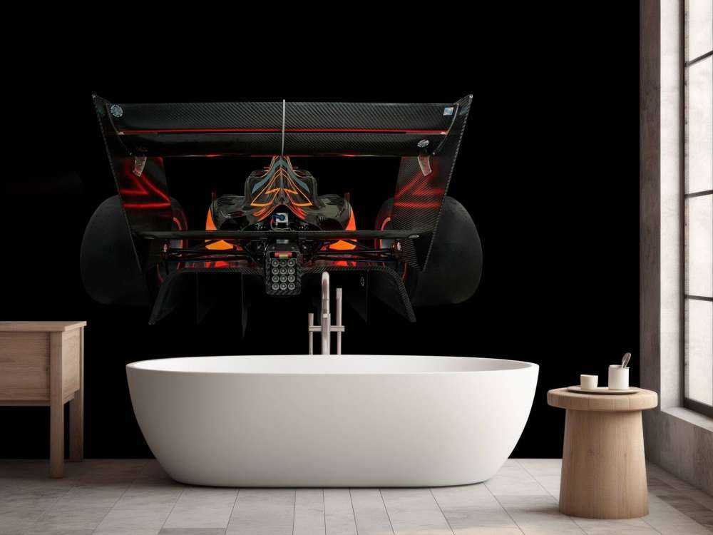 Formel 3 - Sett bakfra - mørkt