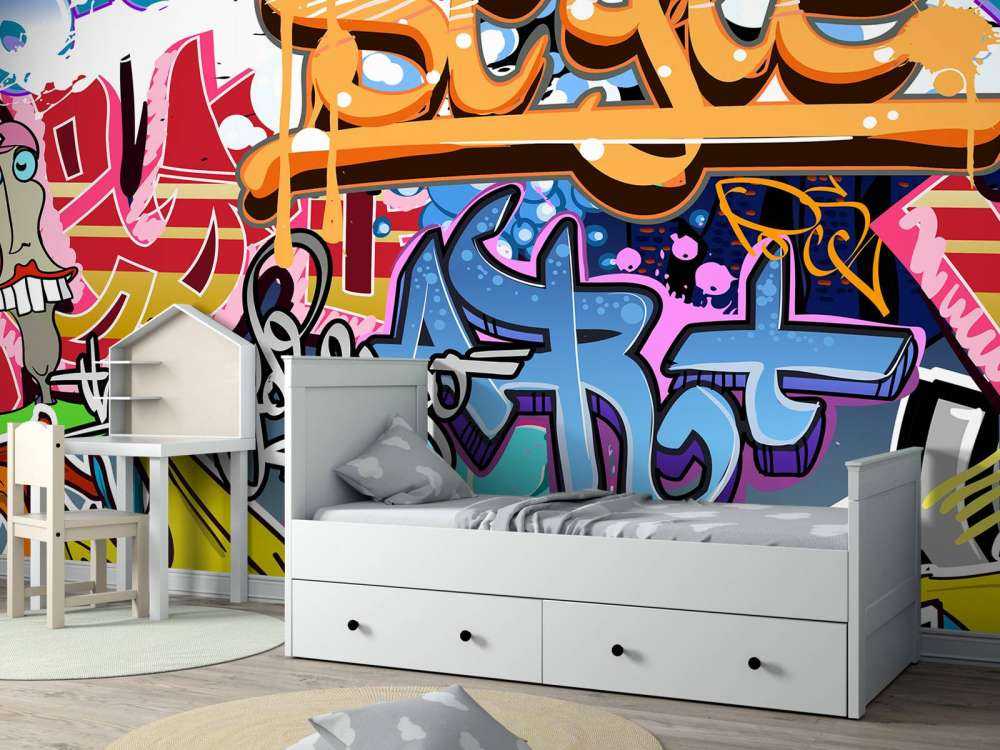 Graffiti text