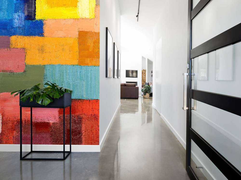 Färgglad ytfördelning