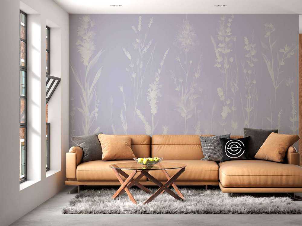 Lavendel Glänta Sömlös Lavendel Lila