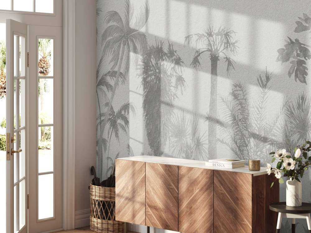 Djungel i grå nyanser