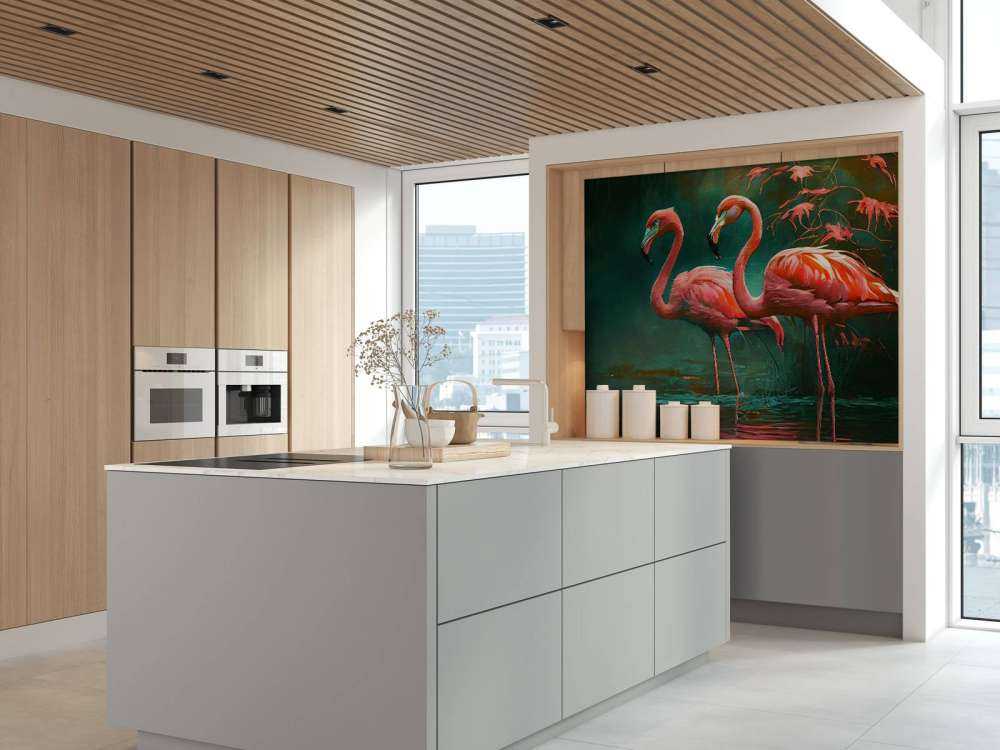Flamingo VisKande Vatten