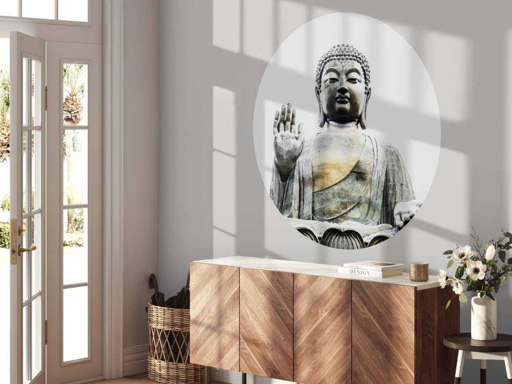 Buddha staty i Hong Kong