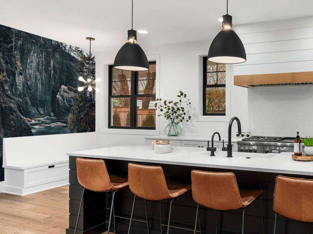 En vild natur vid kusten