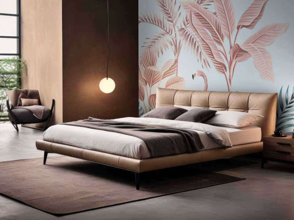 Rosa tropisk djungel