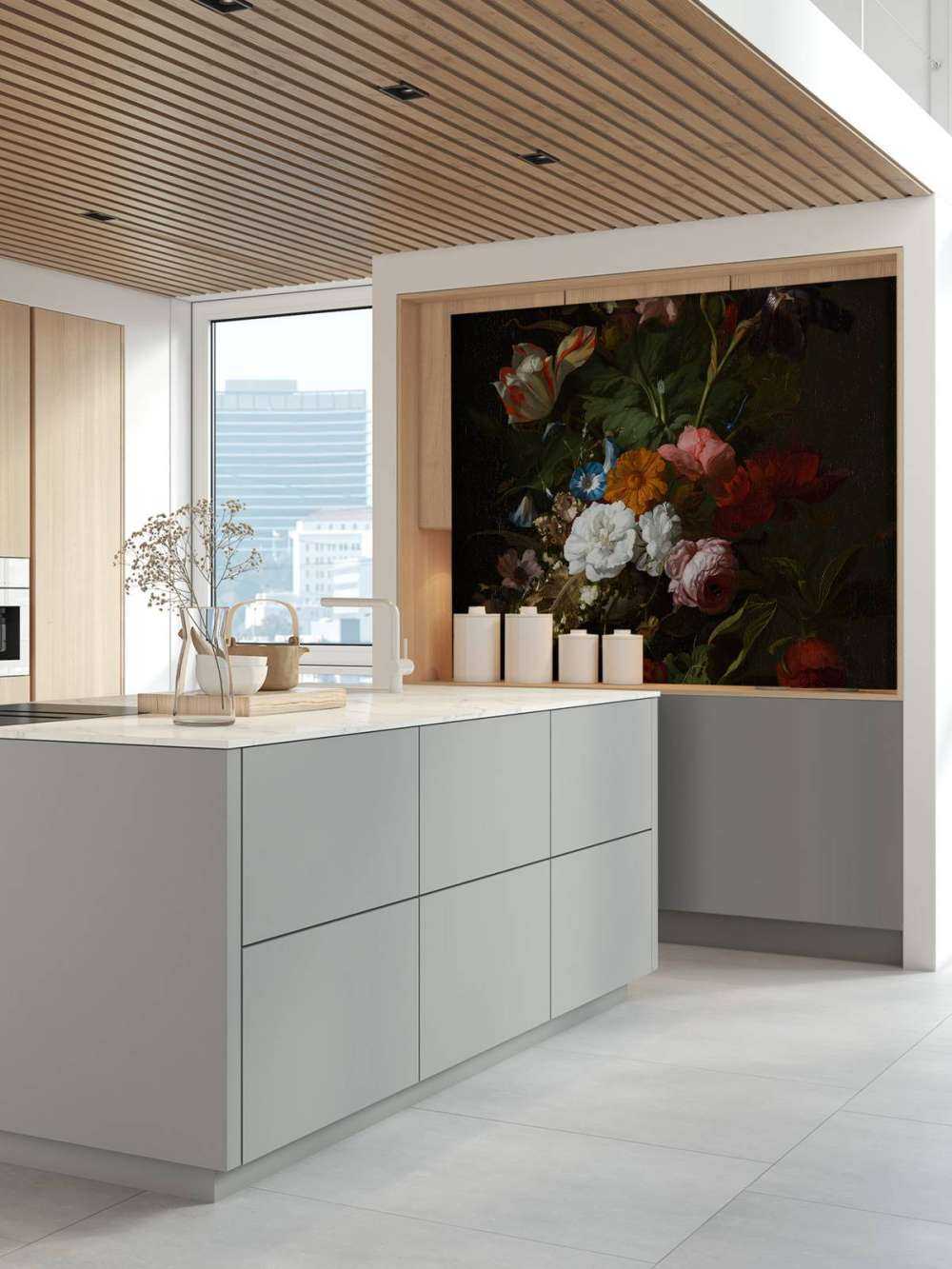 Vas med blommor, Jan Davidsz