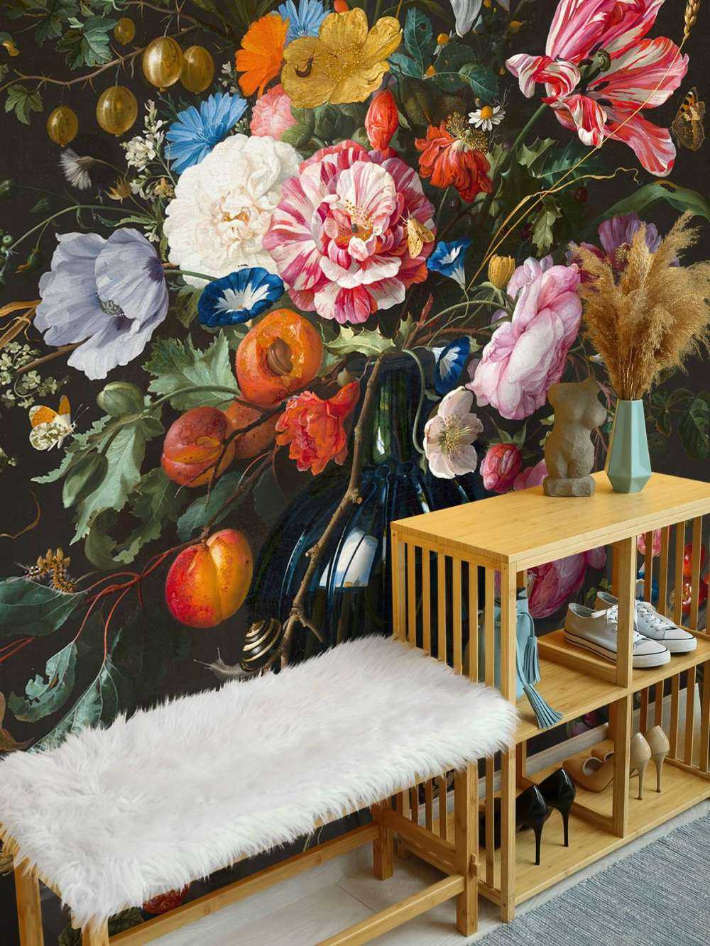 Vas med blommor