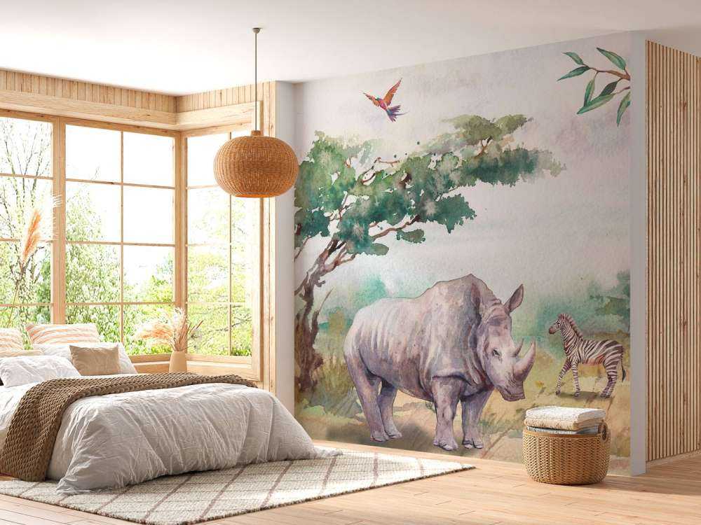 Akvarel jungle