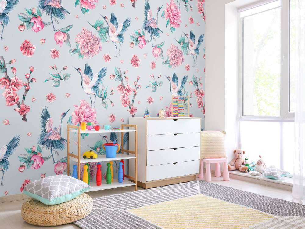 Vrolijke kraanvogels