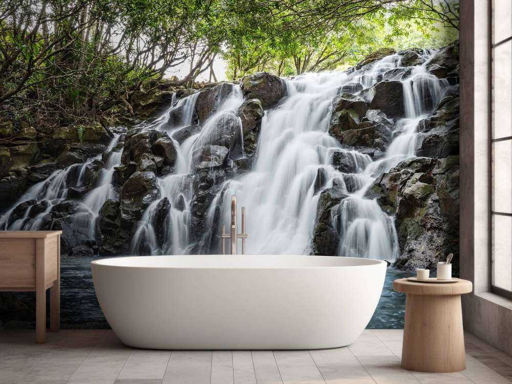 Vandfald i Mauritius